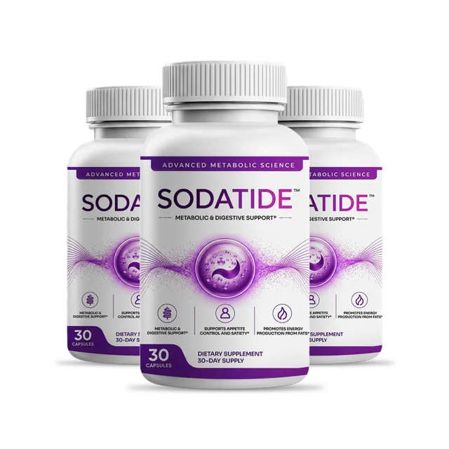 3 Bottles of SodaTide